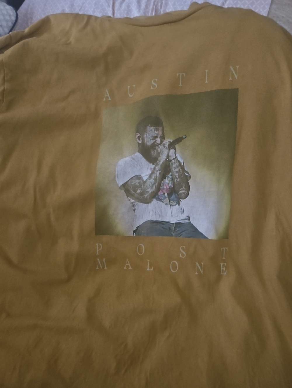 Austin Post Malone Graphic  If Y'ALL Weren't Here, I 'D BE CHECKING TEE.